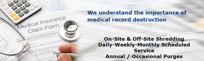Medical Record Destruction Orange County