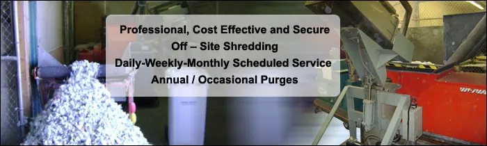 Secure Off-Site Shredding Orange County