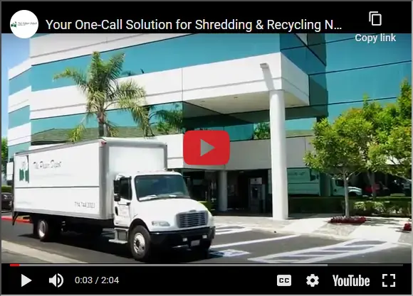 Shredding & Recycling Company Video